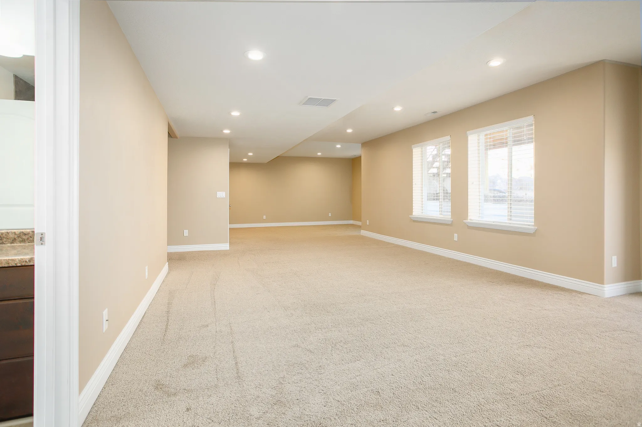 You could probably install a bowling alley down here if that's your vibe.