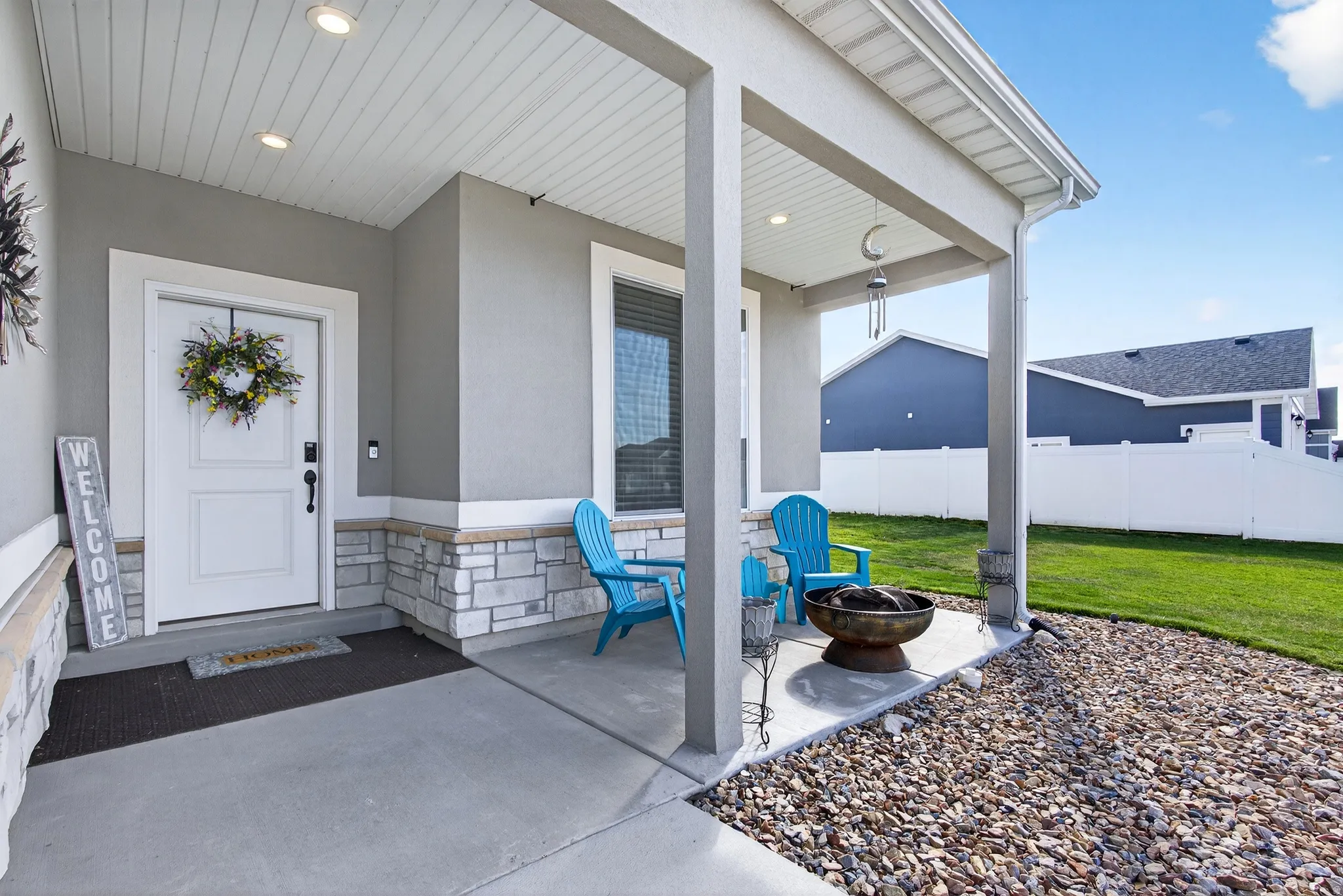 no step entry way
