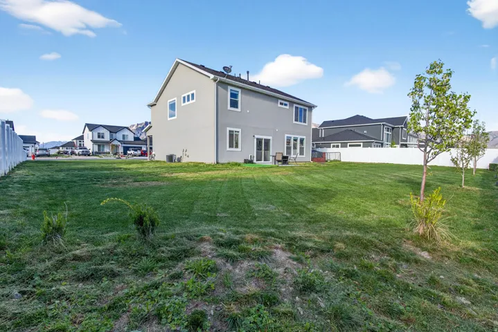 Back of property