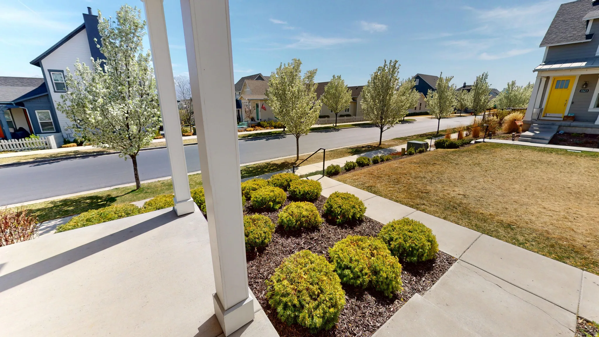 View from front porch