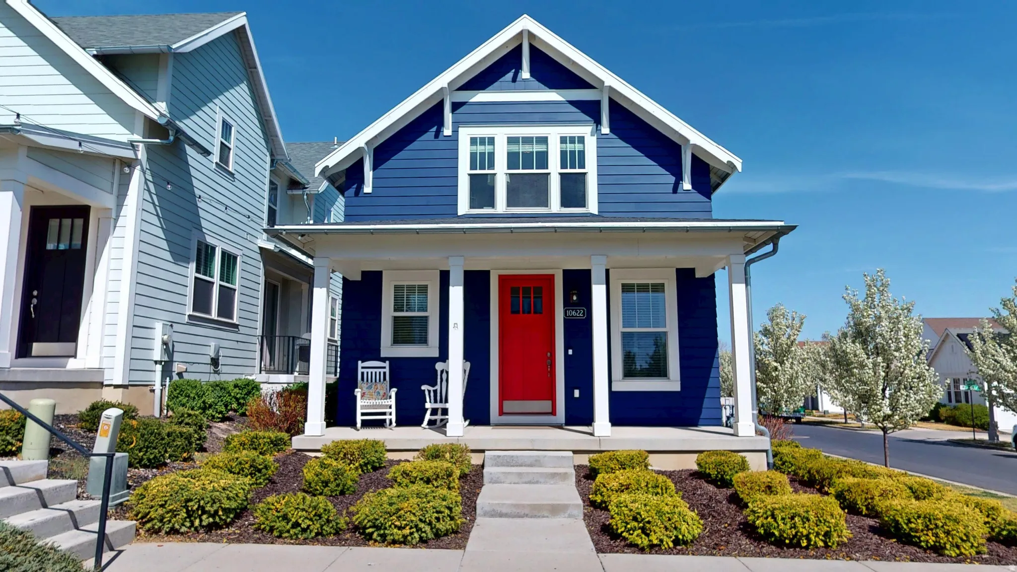 Fresh exterior paint!