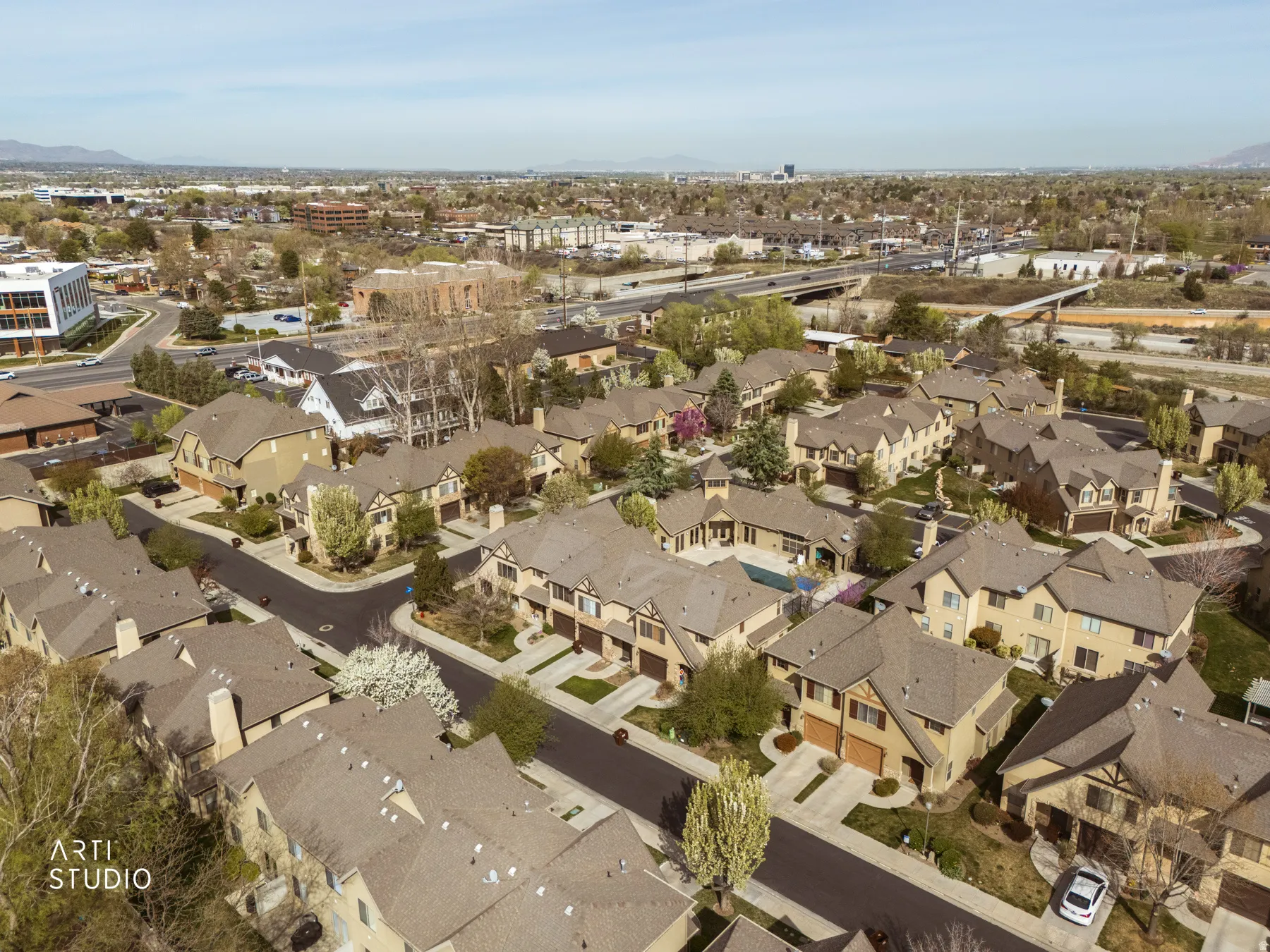 View of property location with mountains