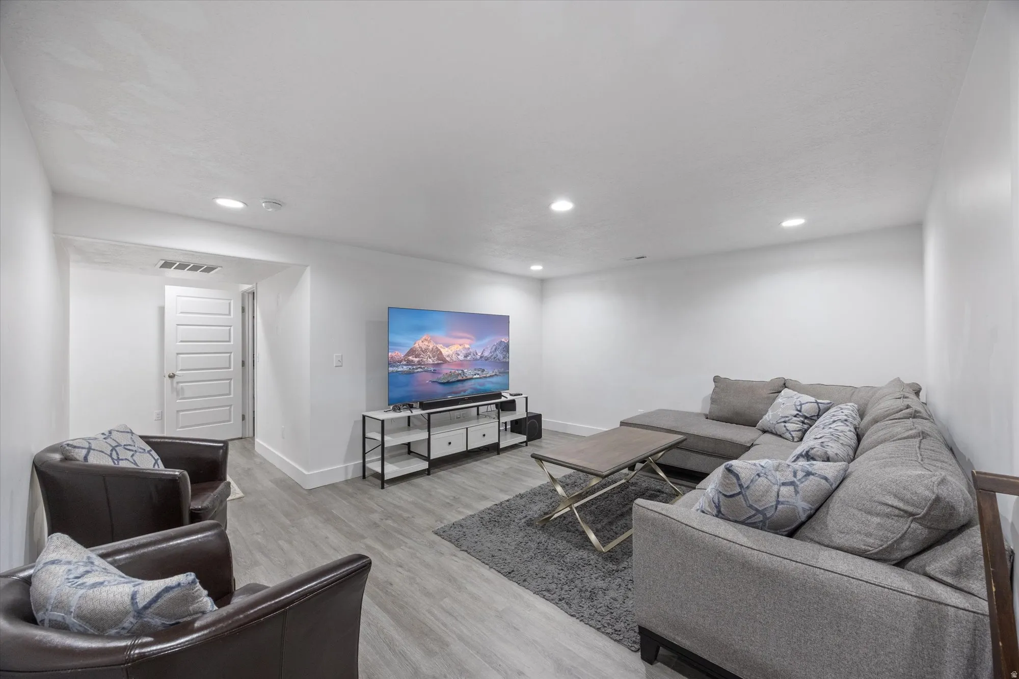 Basement Living Area