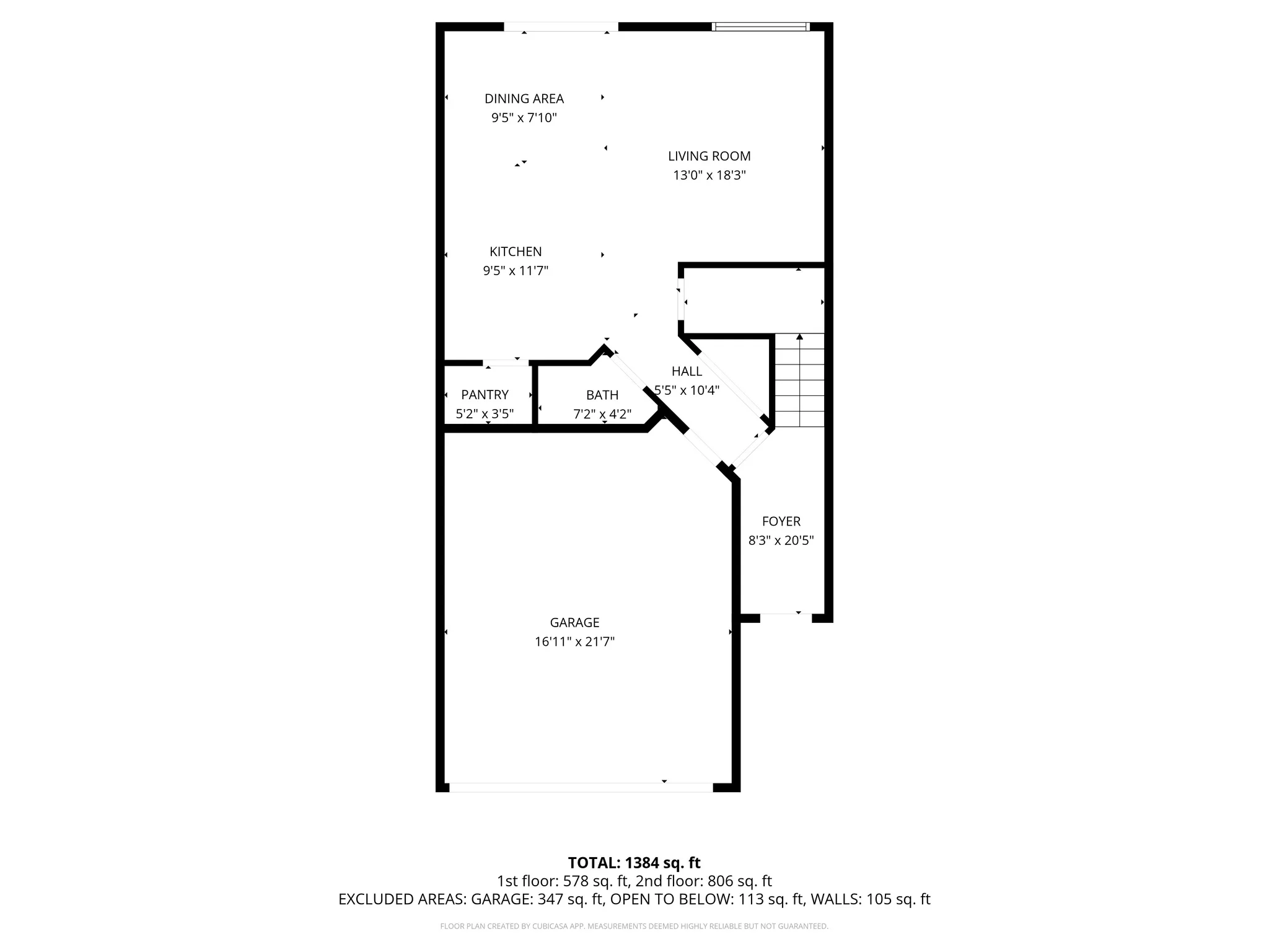 View of room layout