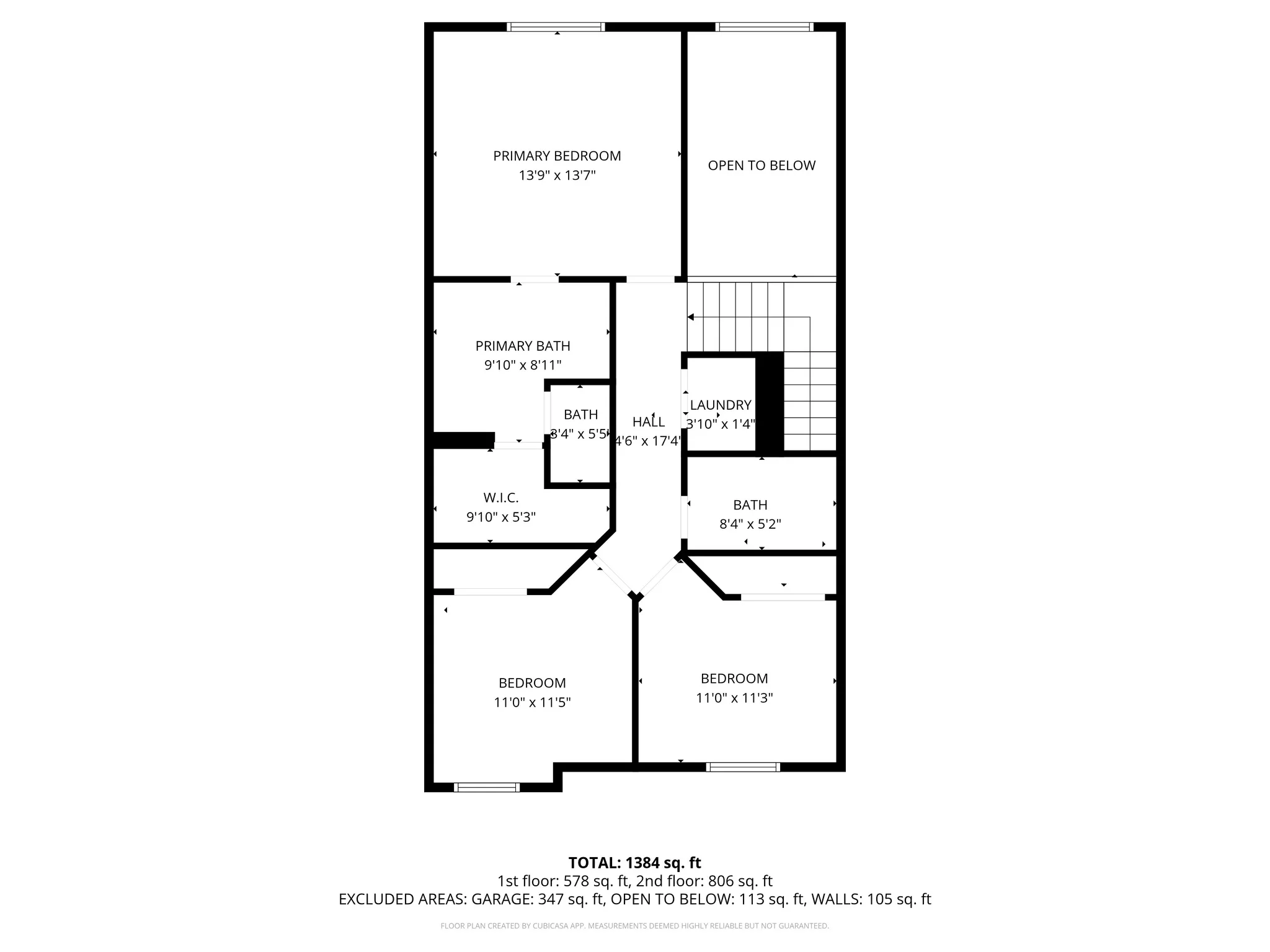 View of room layout