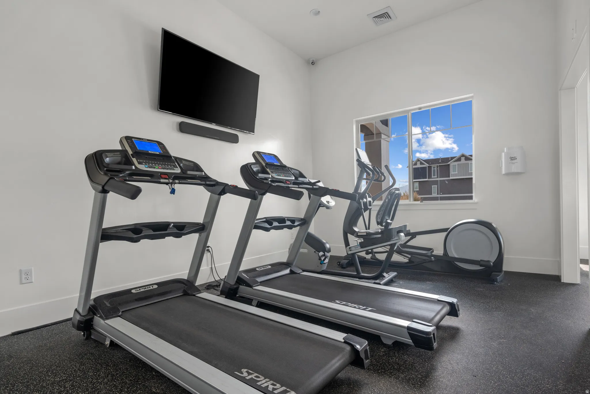 View of workout area