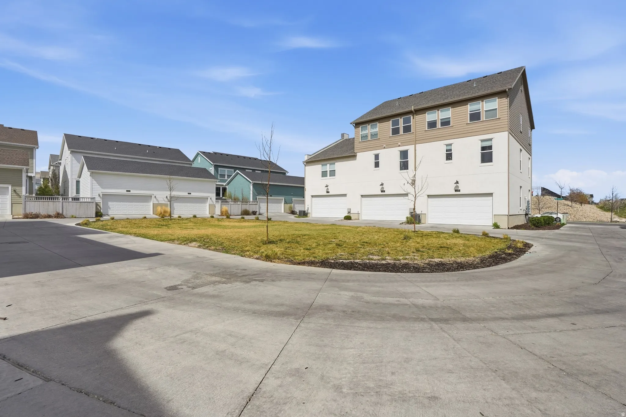Community backyard space