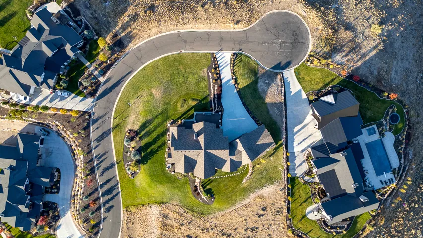 Drone / aerial view