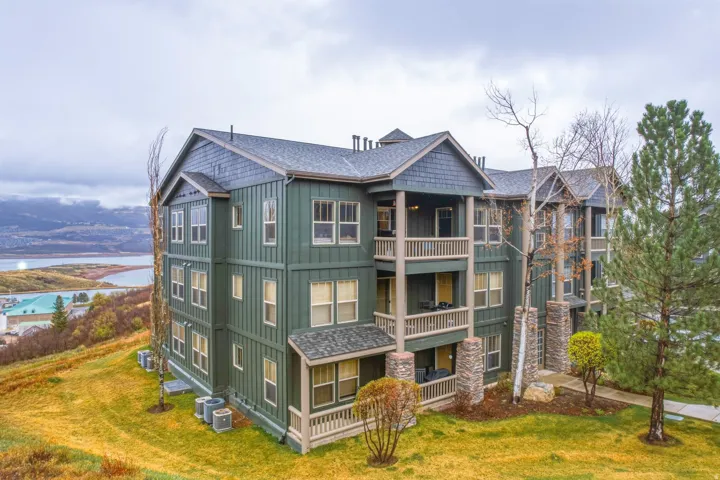 View of property featuring a water view