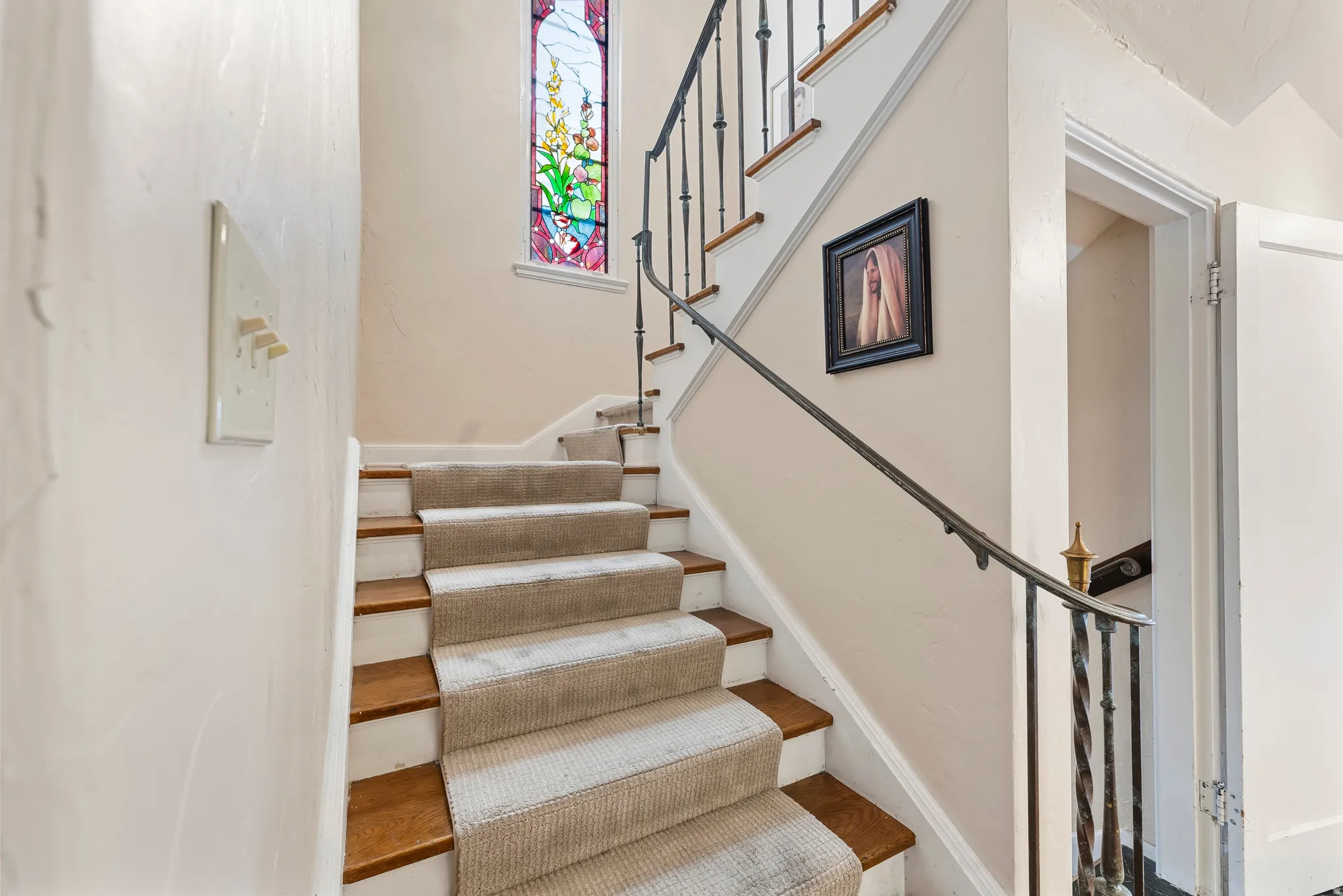 View of stairs