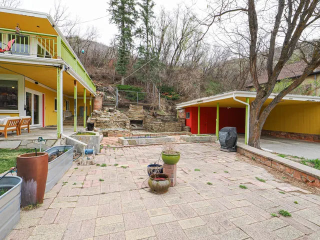 View of patio