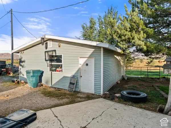 Back of property