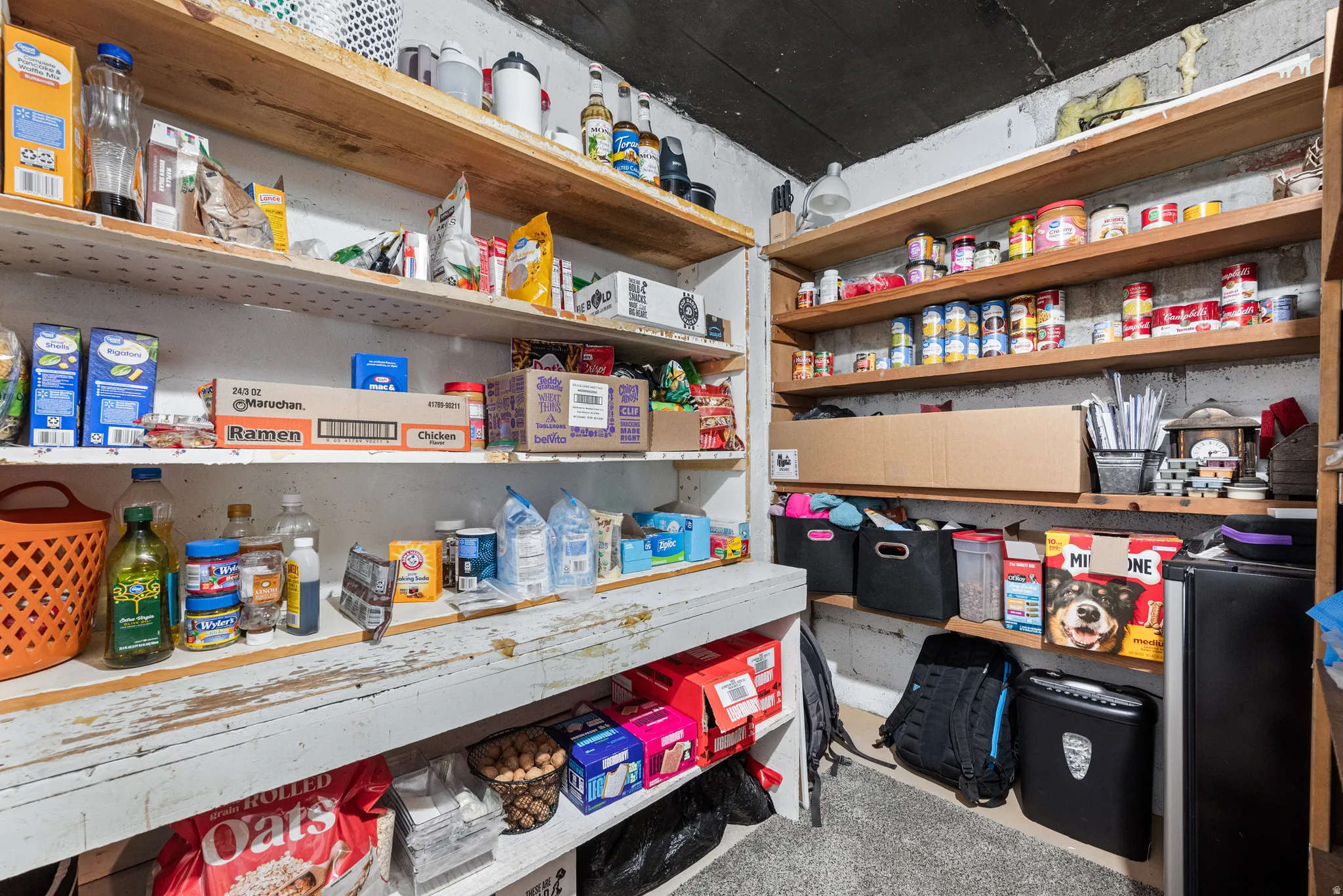 View of storage area