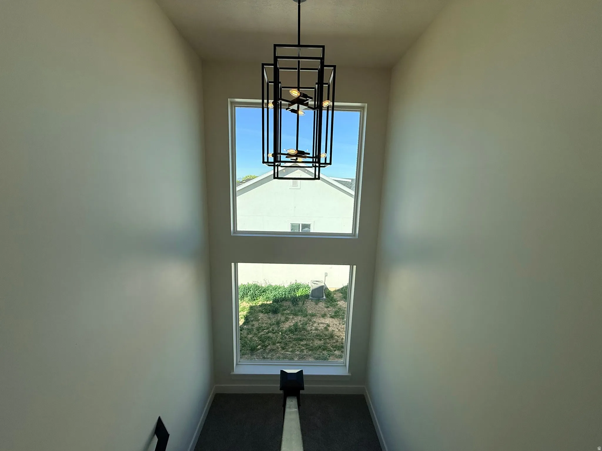 Detailed view of hanging lights