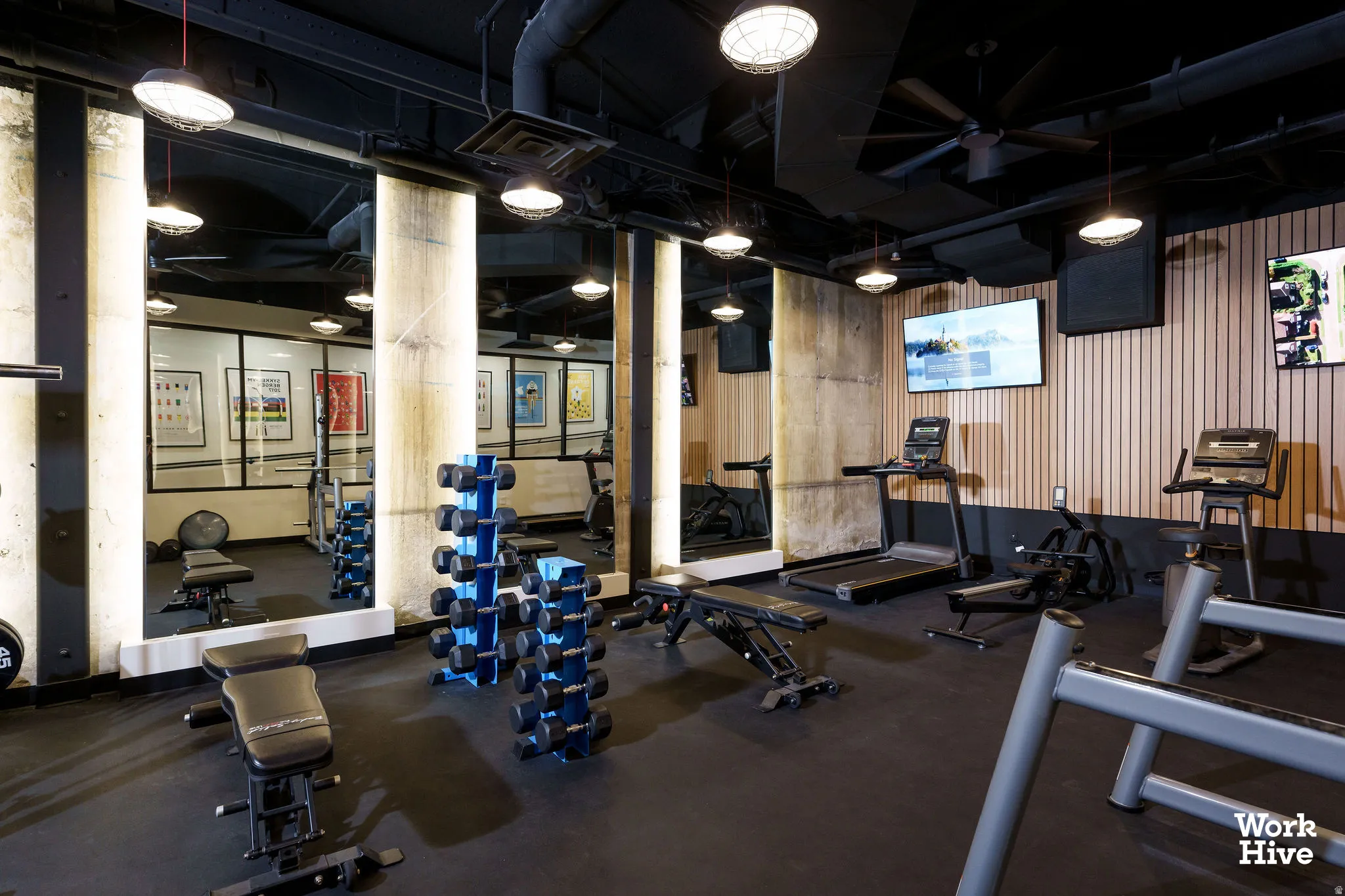 View of exercise room