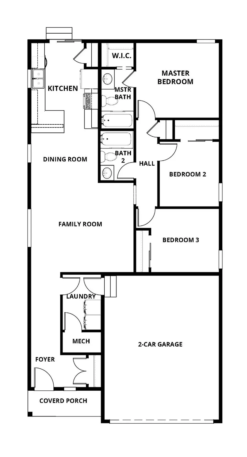 View of home floor plan