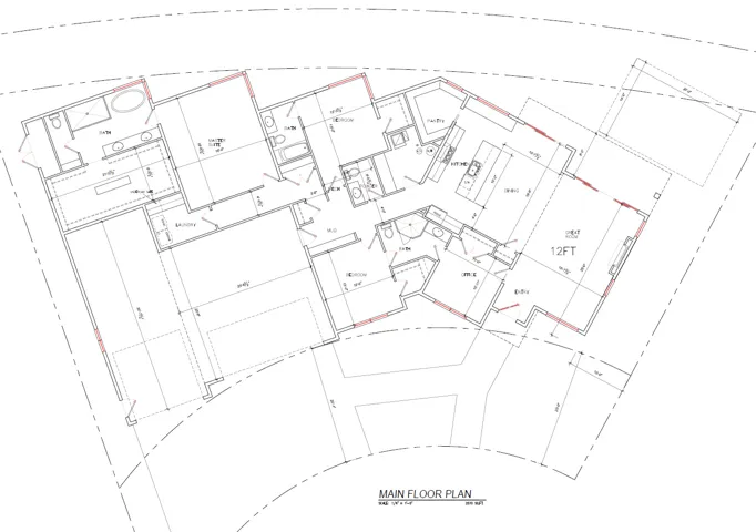 View of room layout