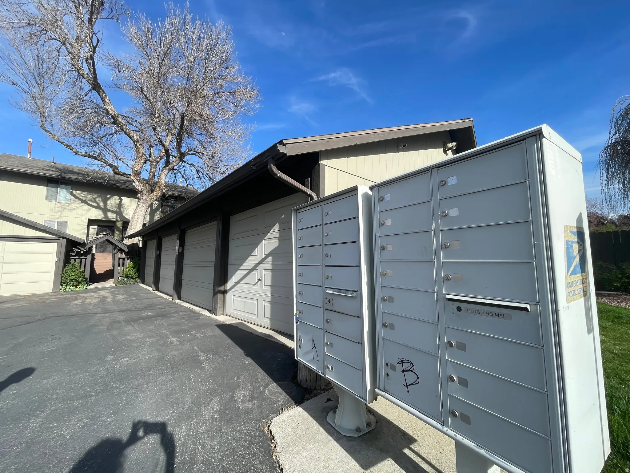 Community mailbox block