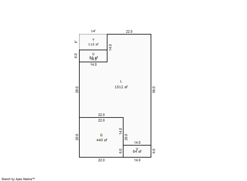 View of property floor plan
