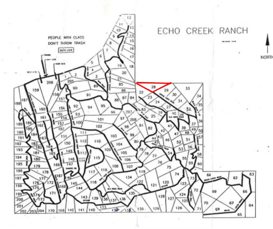 Parcel map