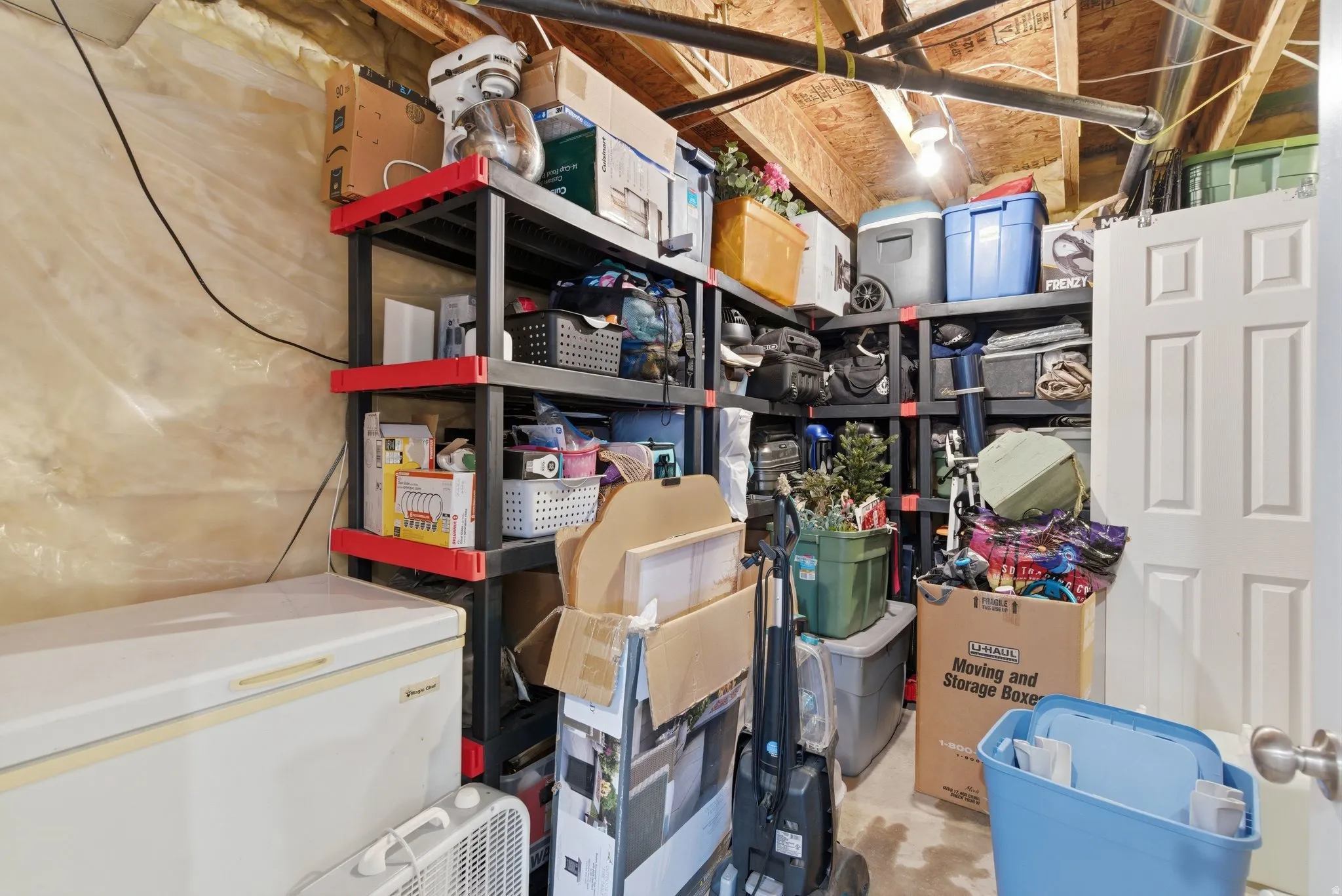 View of storage area