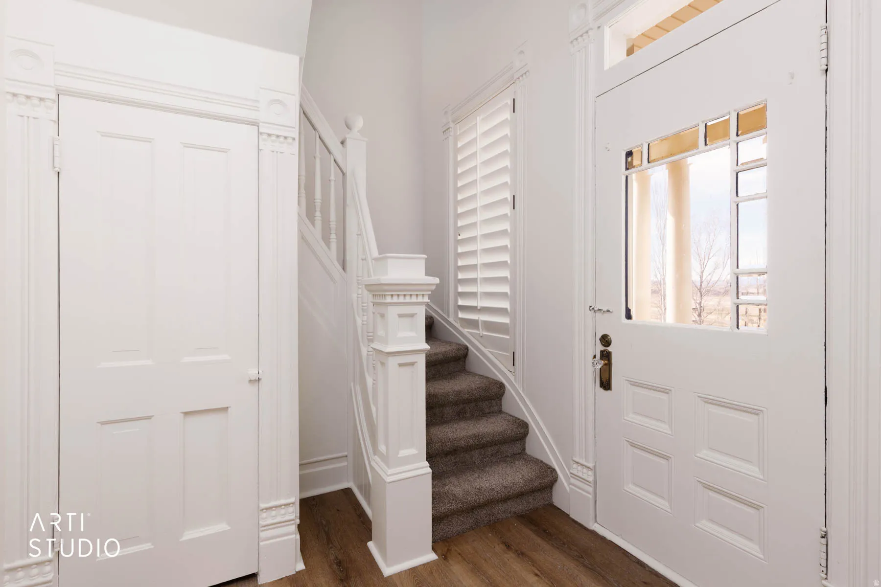 Front entry