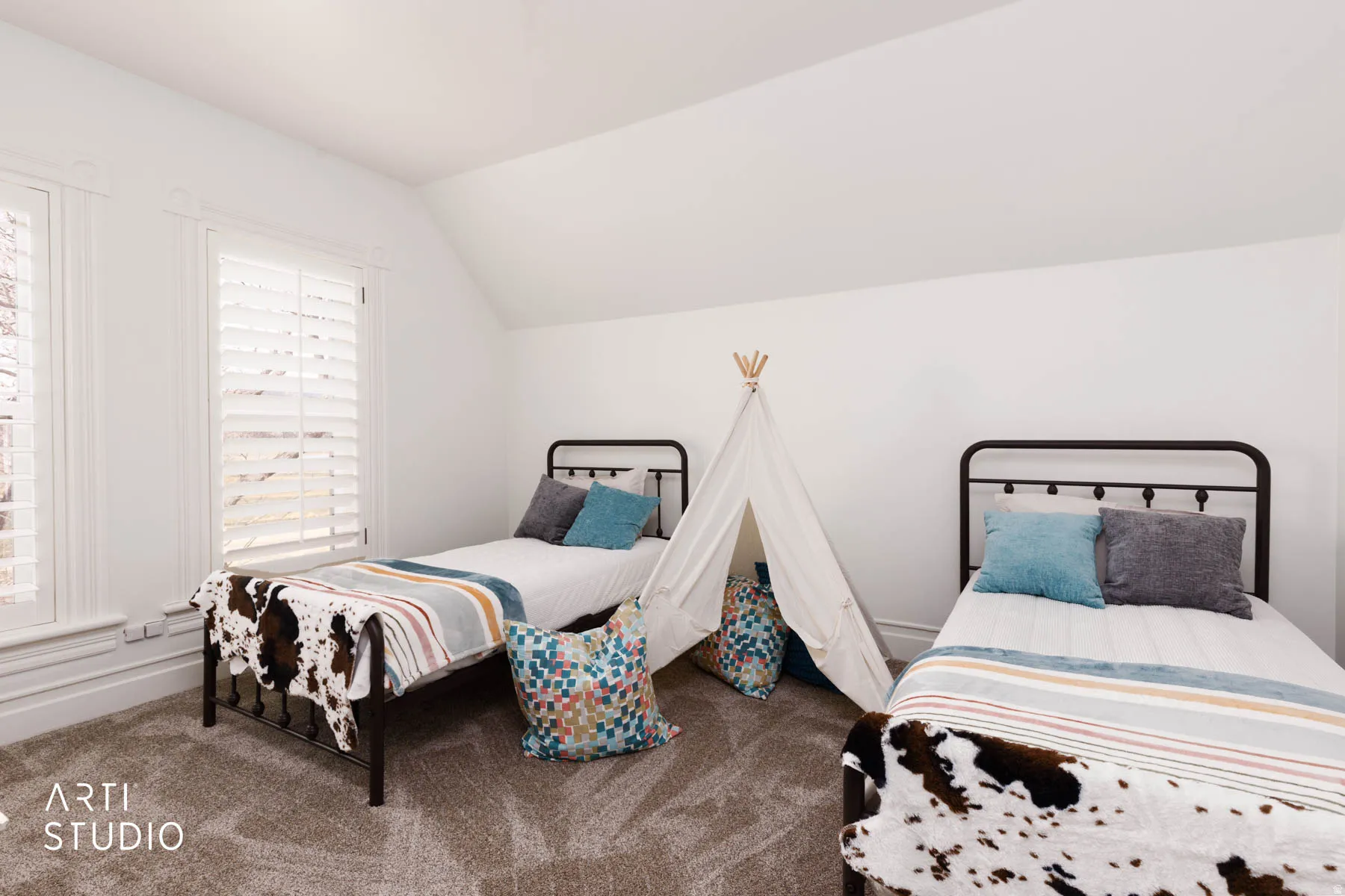 Bedroom 1 with oversized closet