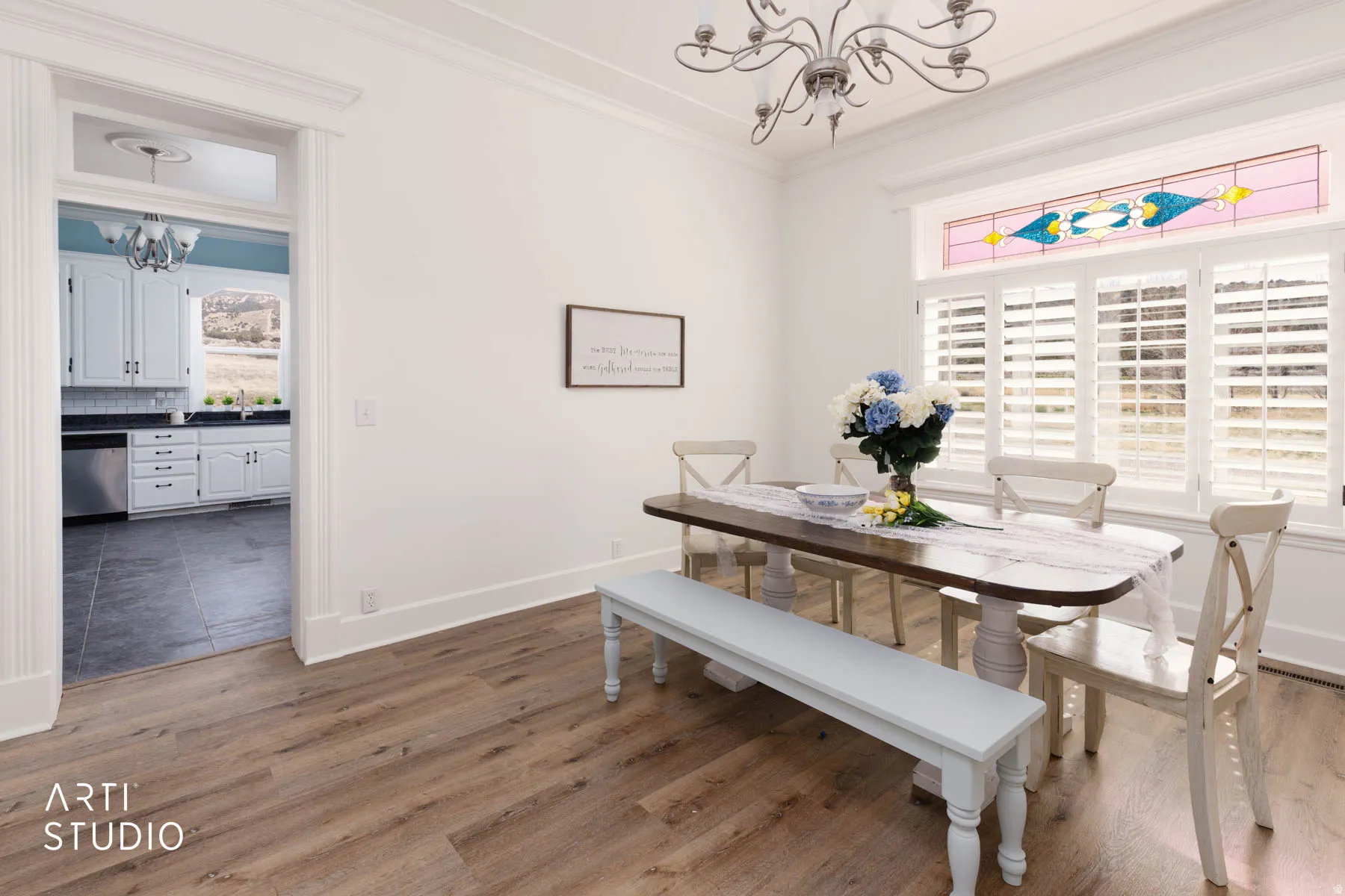 Large Dining area