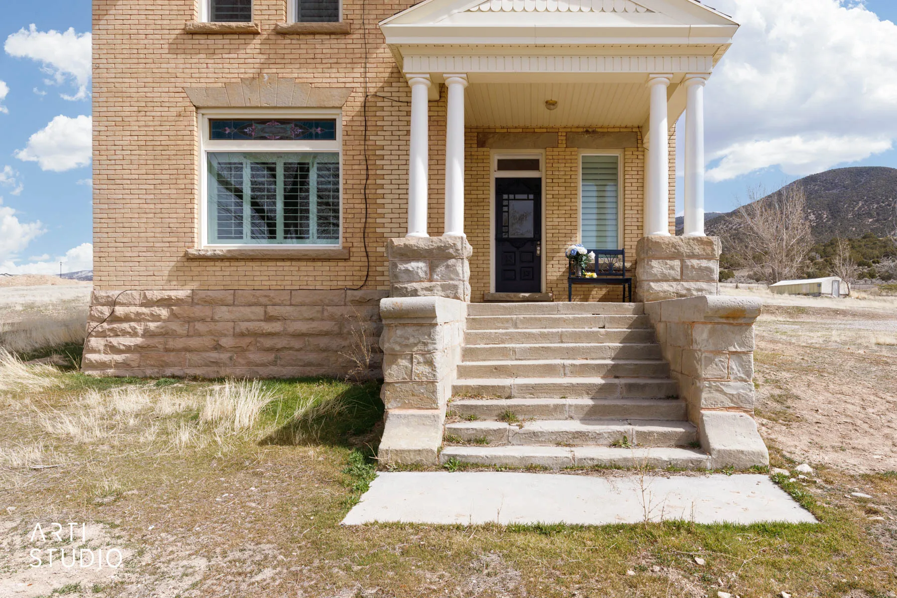Exterior of house