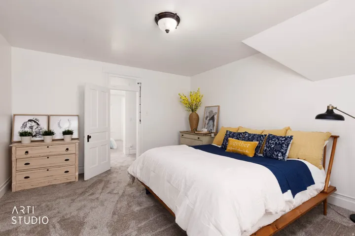 Bedroom 3 with walk-in closet