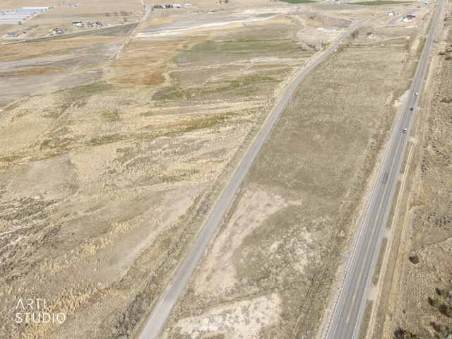 View from south end of the property