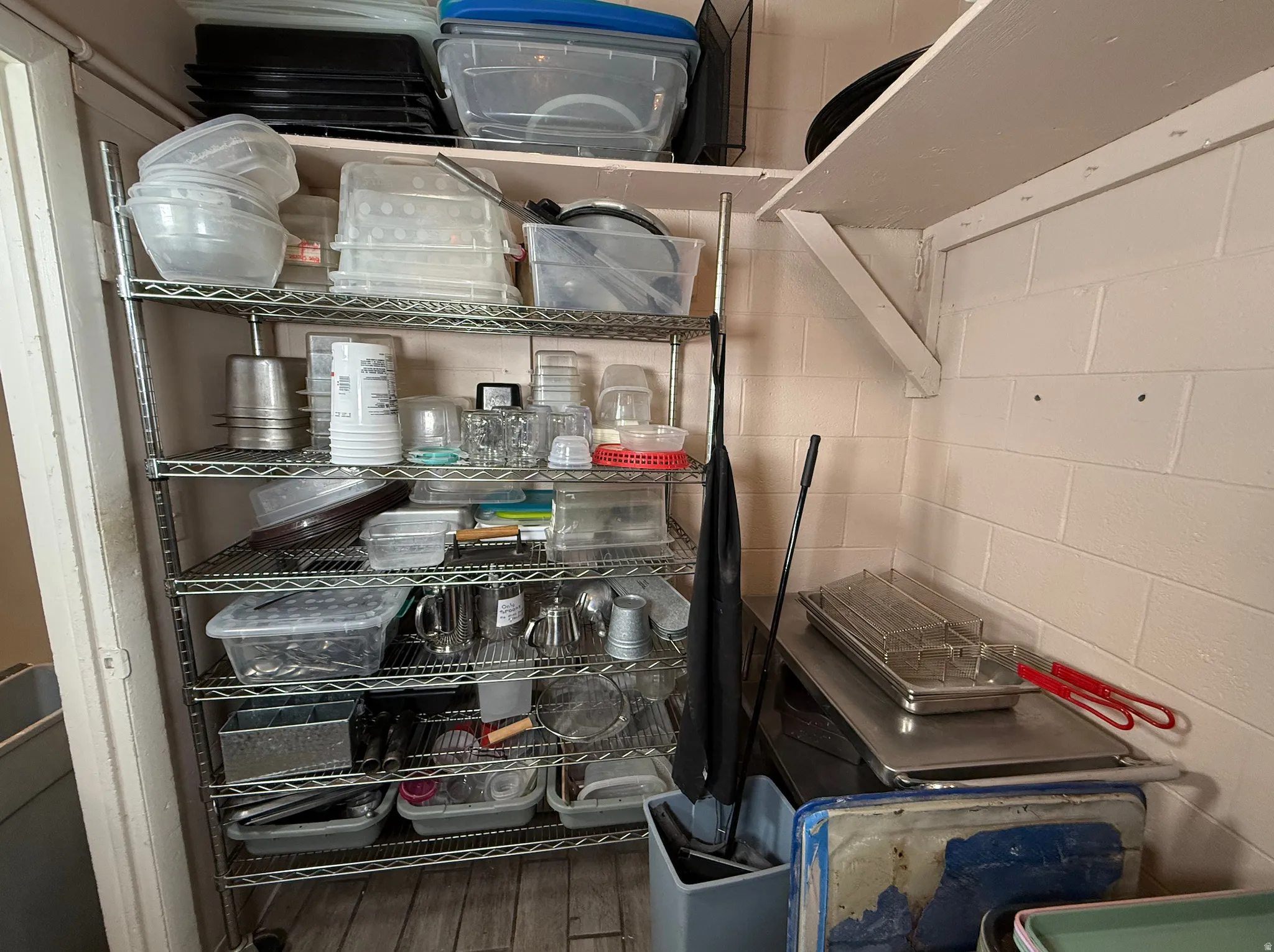 View of storage