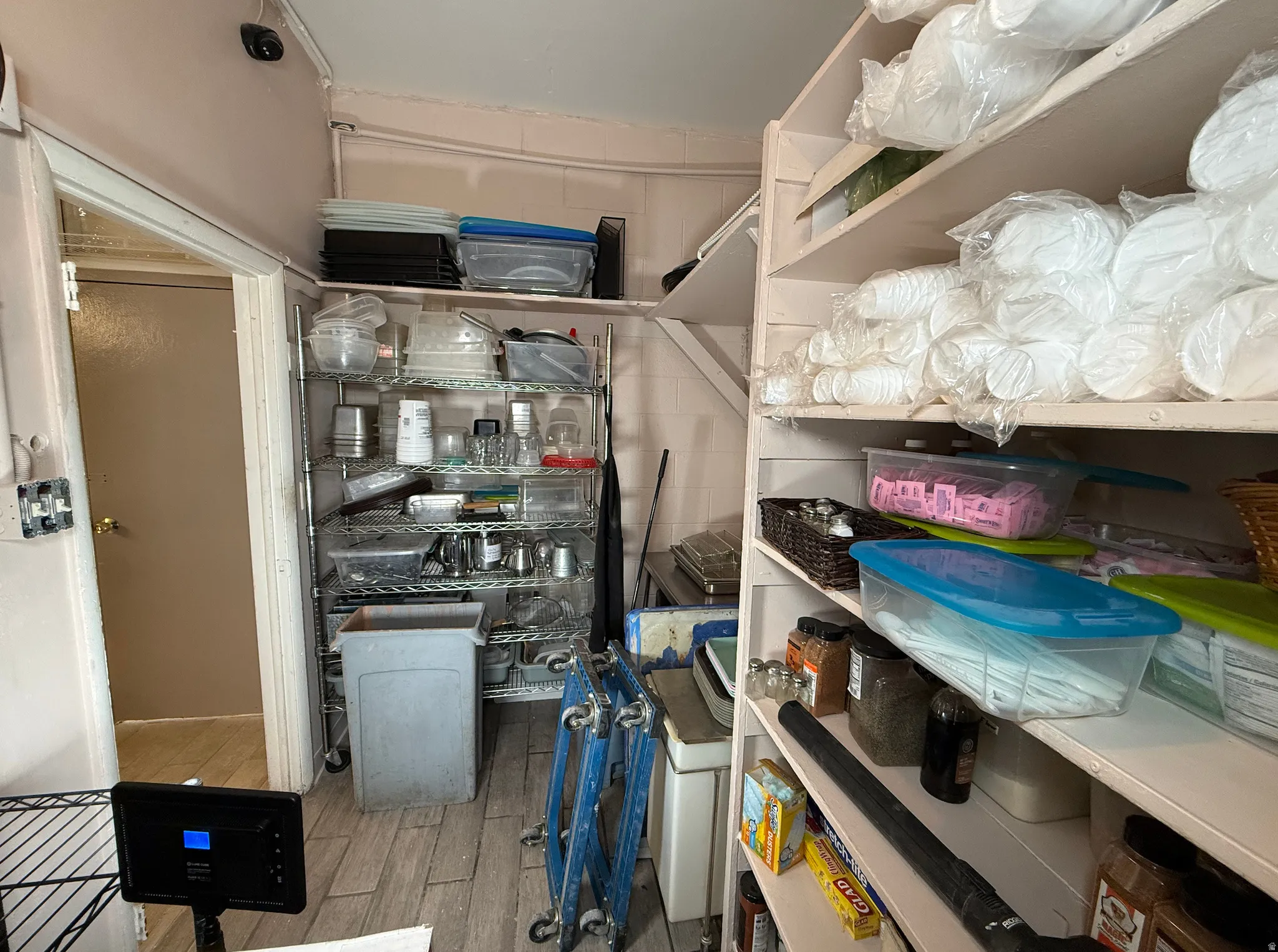 View of storage