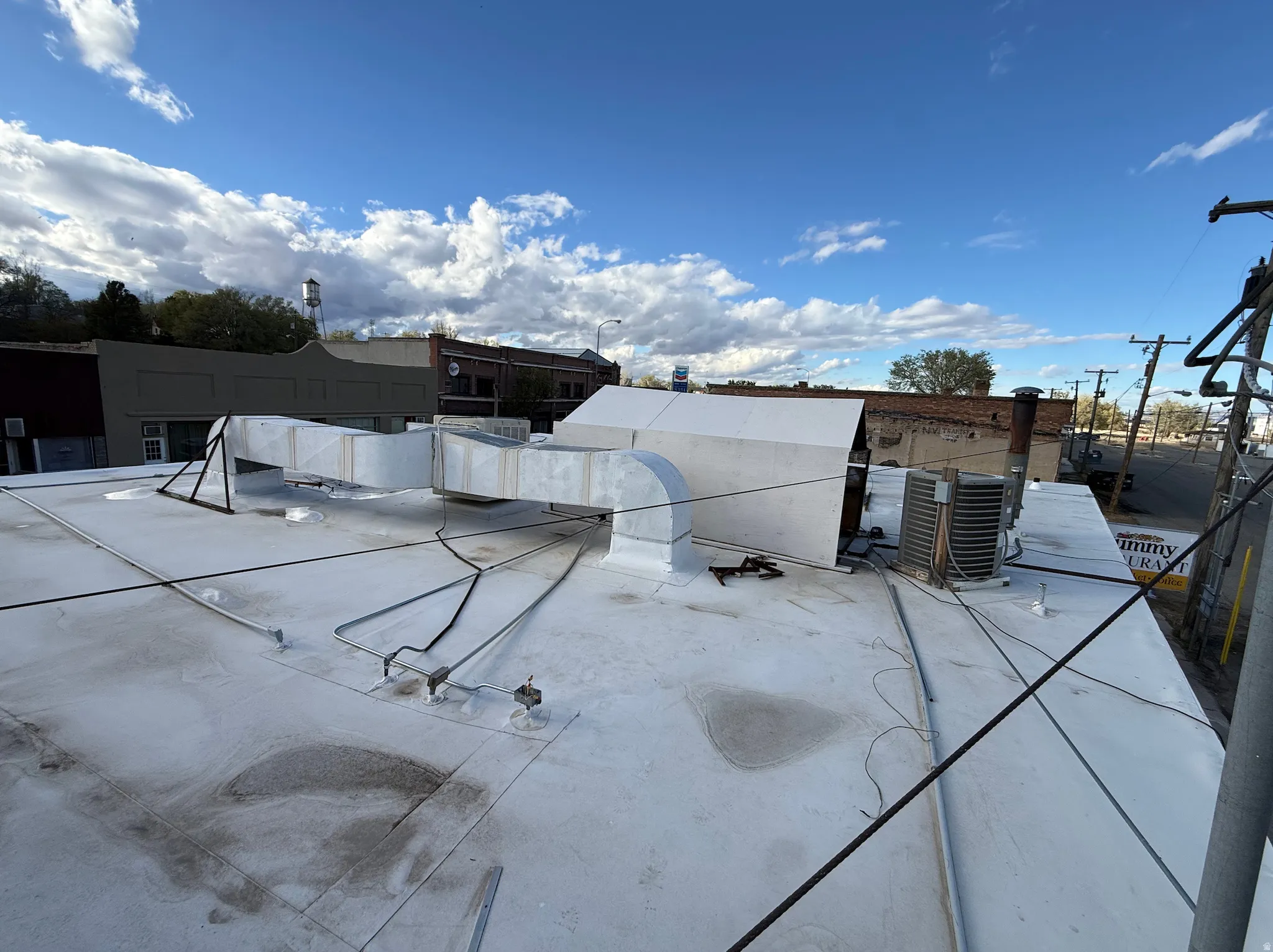 Rear view of house with a patio