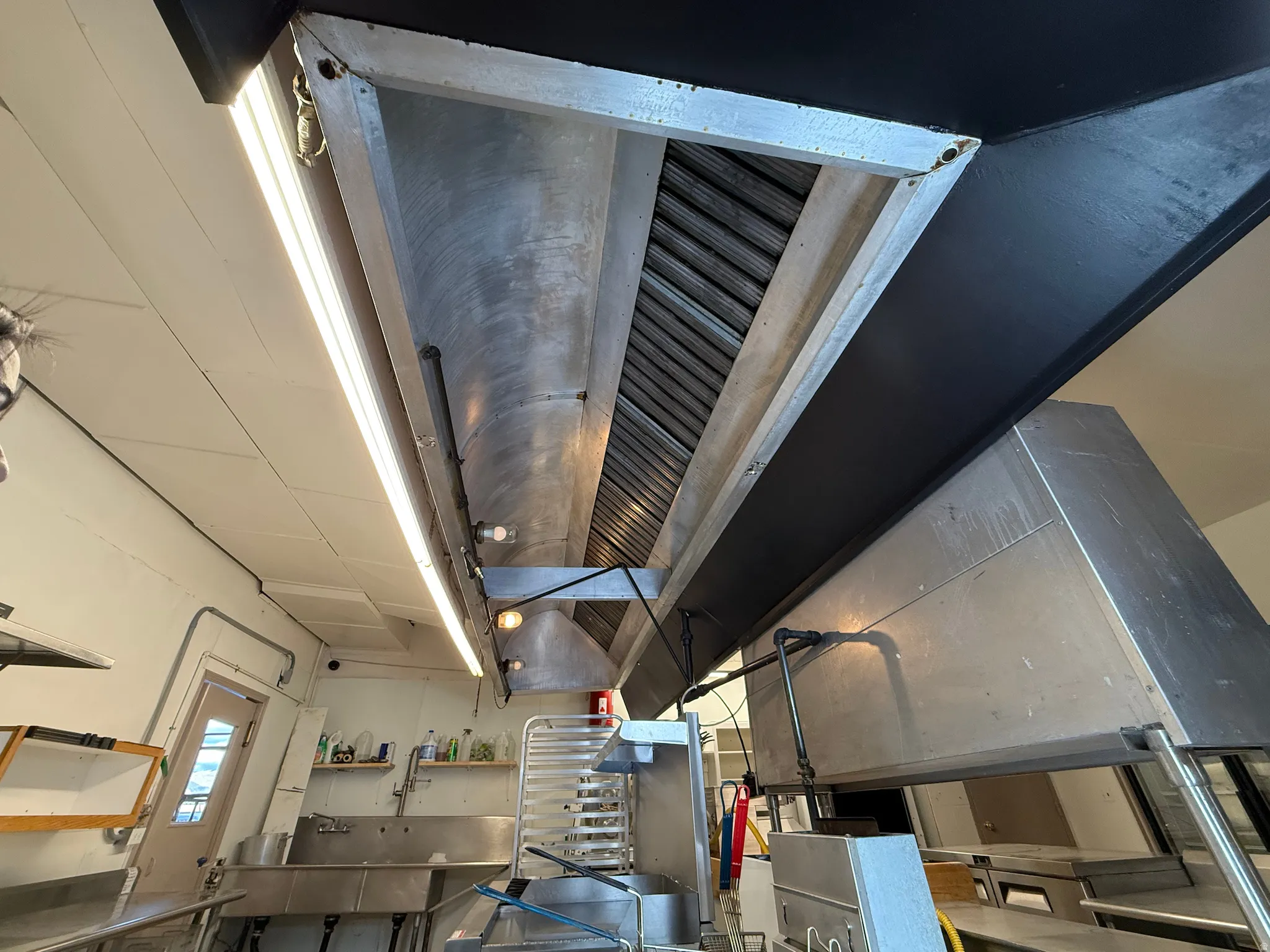 Detailed view of a sink