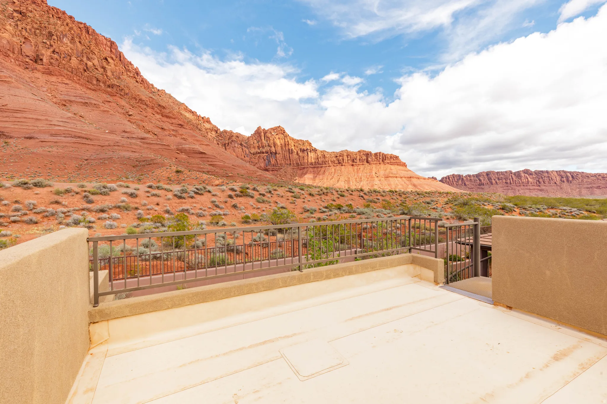 View of mountain background