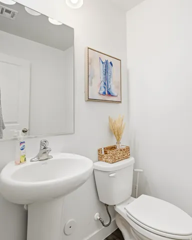 Half Bathroom - Main Floor