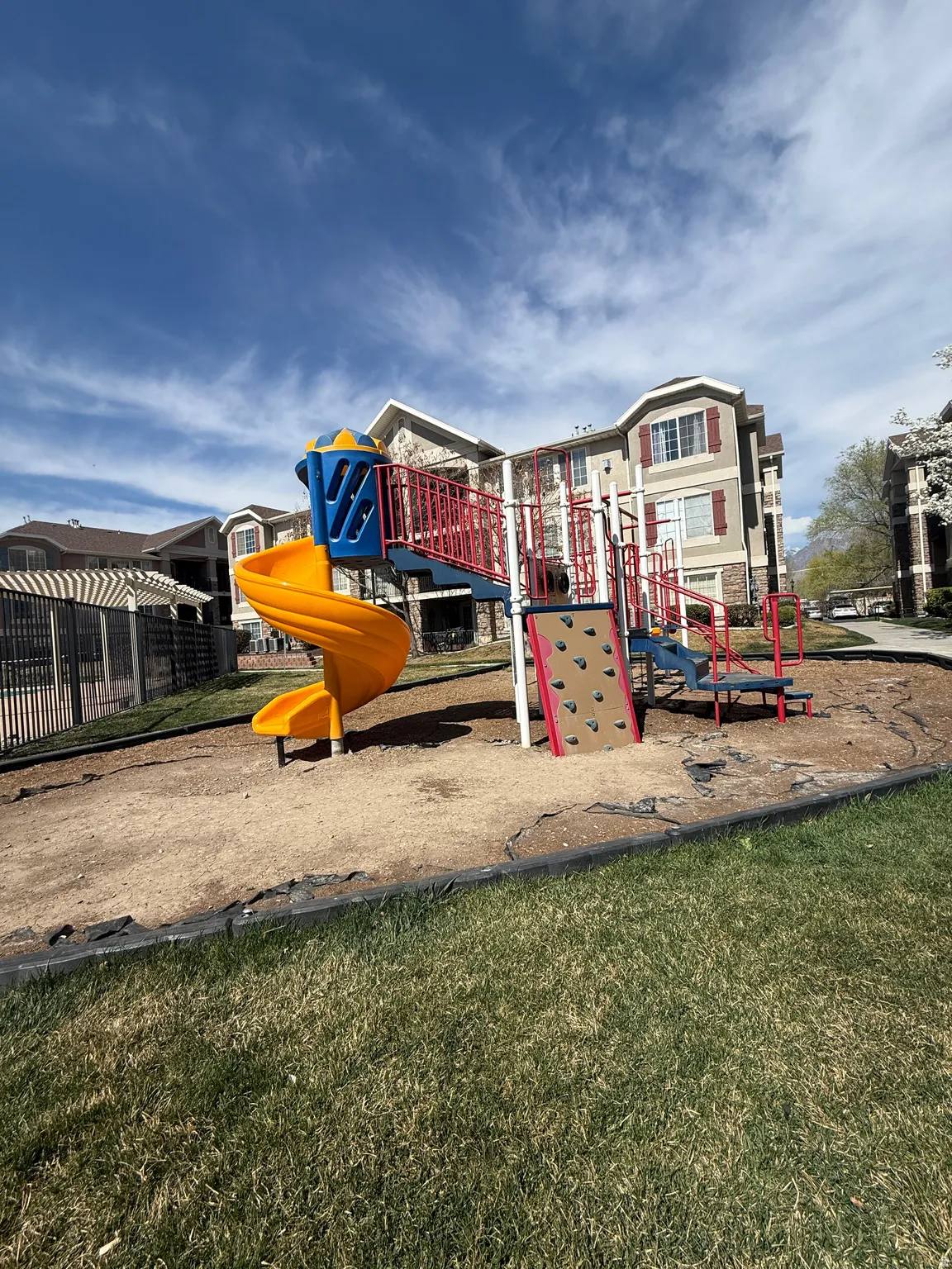 View of community play area
