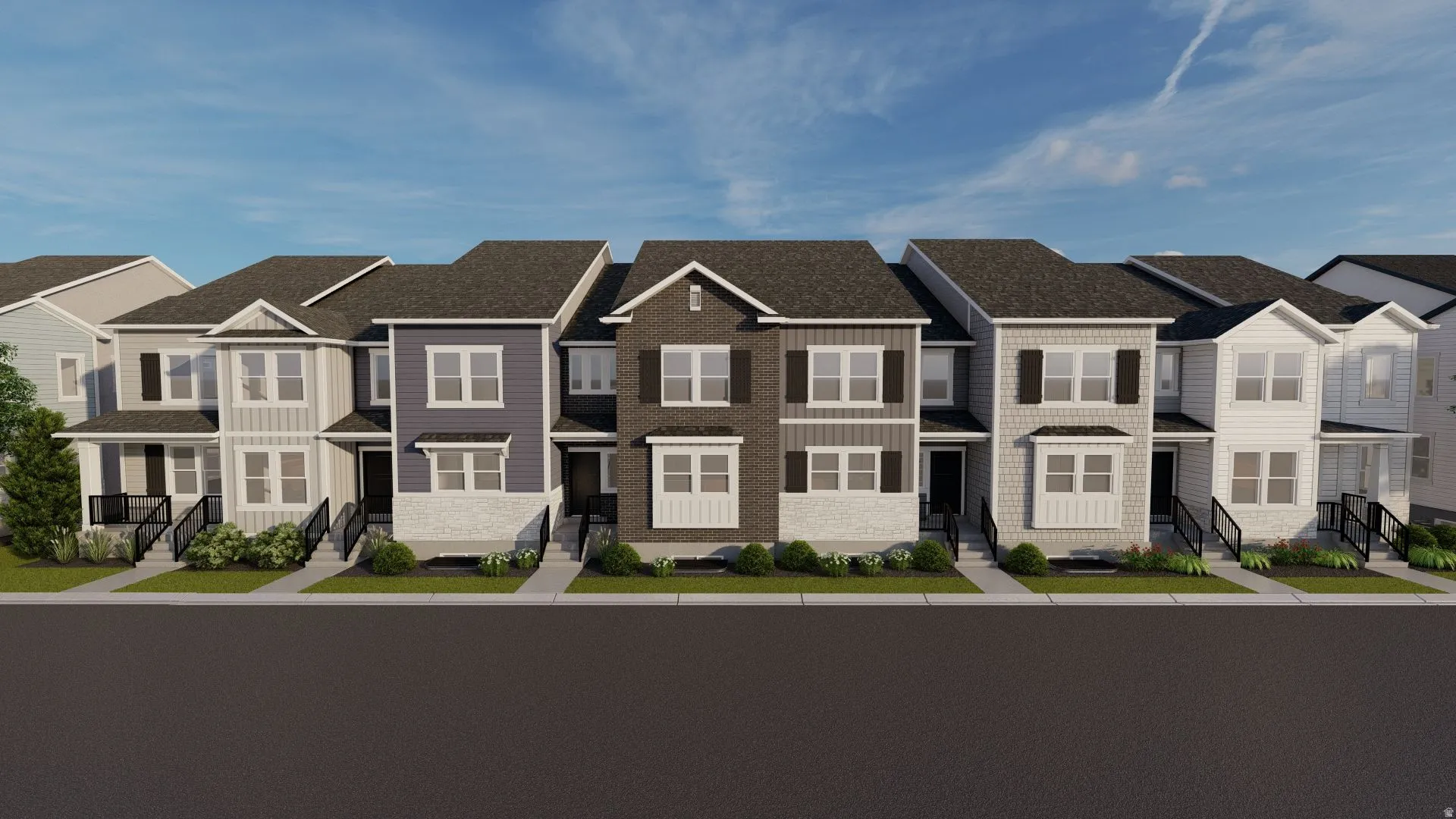 View of front facade featuring a residential view