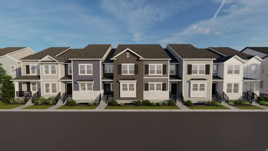 View of front facade featuring a residential view