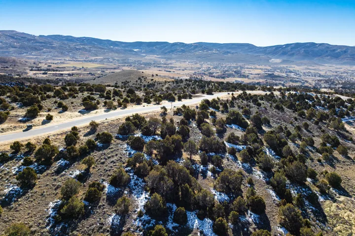 Aerial view of mountains
