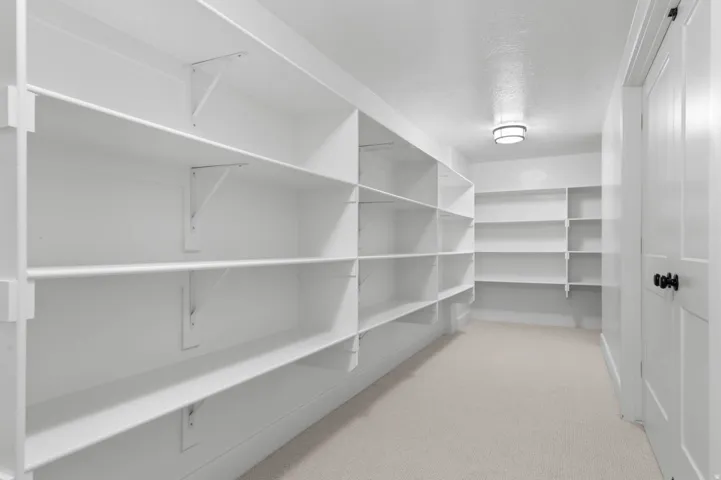 View of storage area