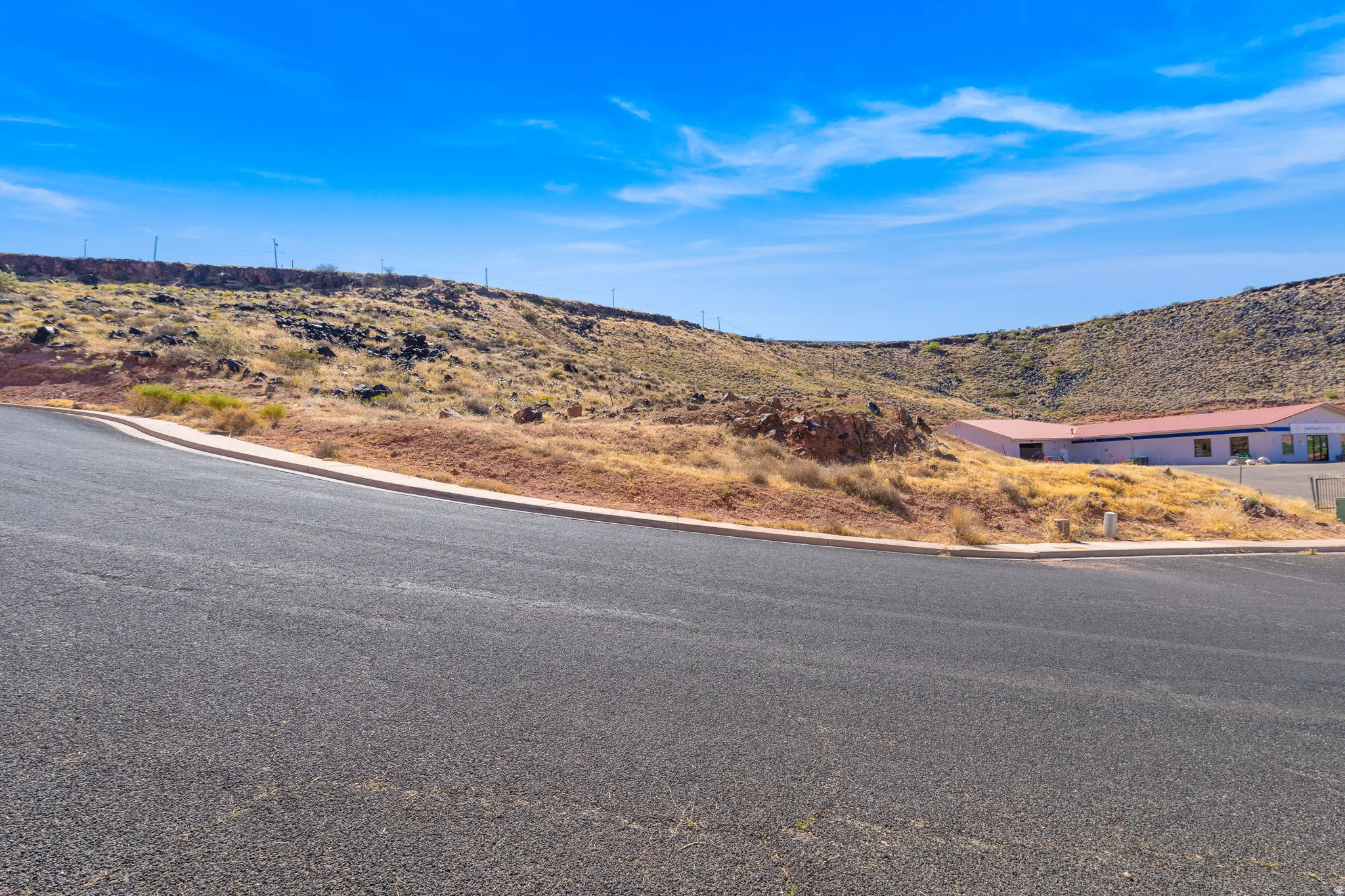 View of mountain background