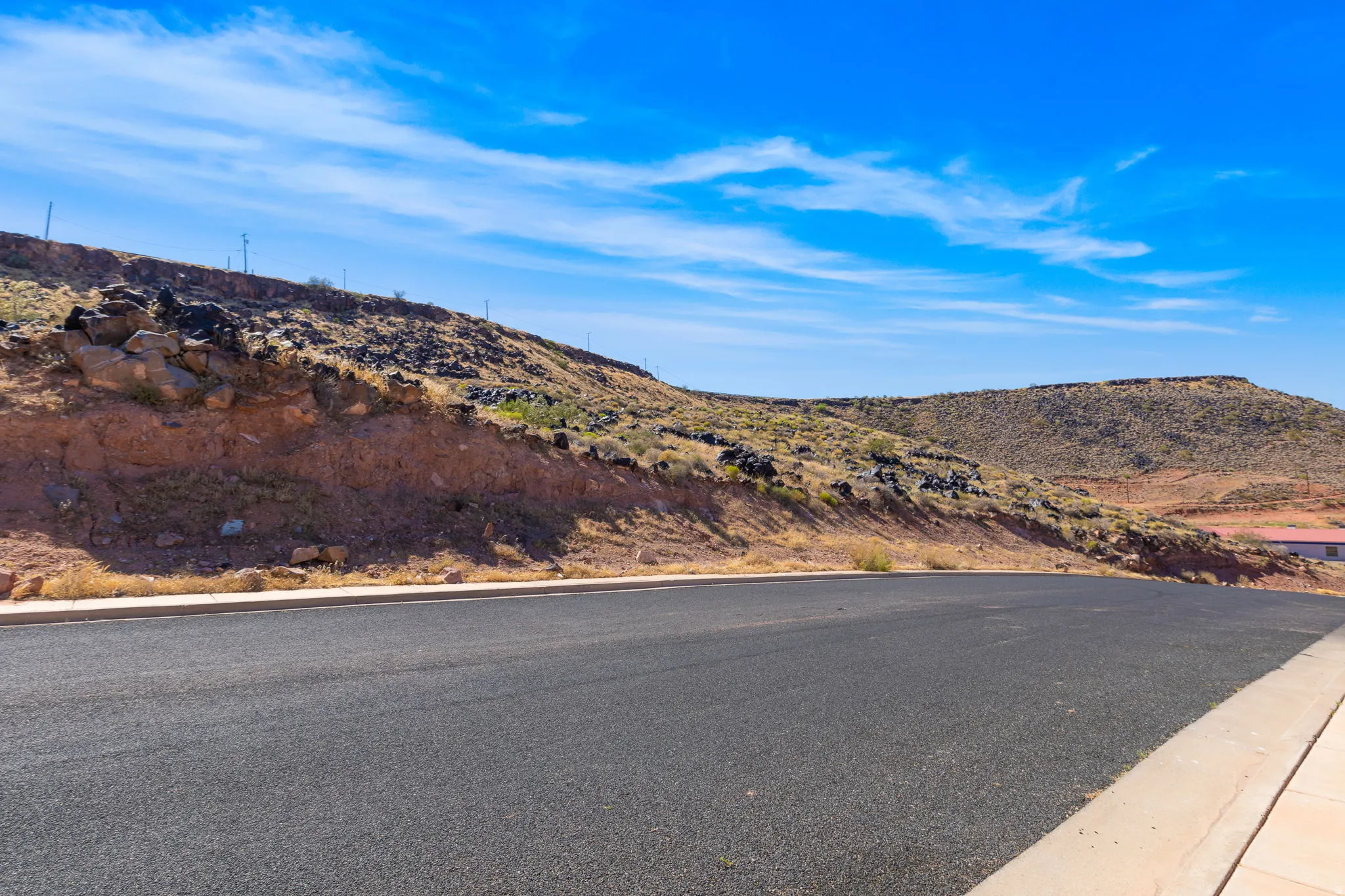 View of mountain background