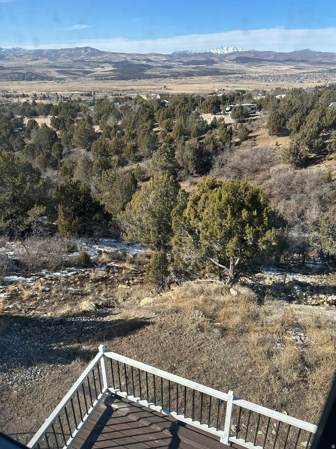 View of mountain backdrop