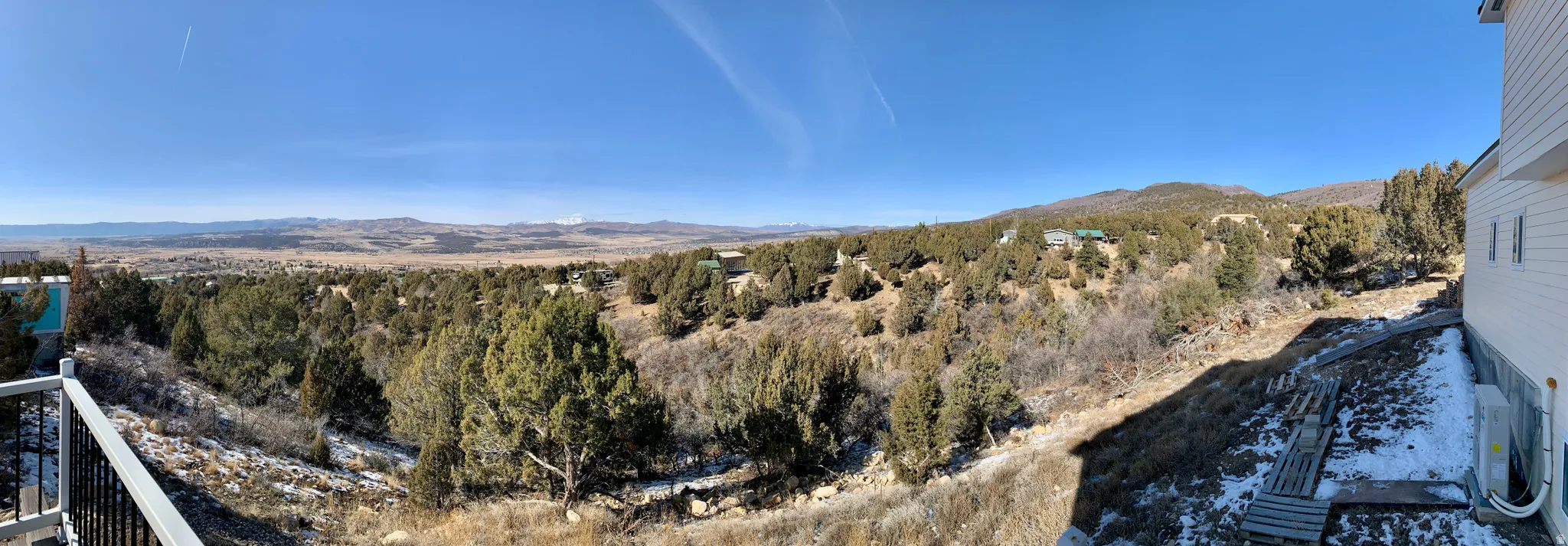 View of mountain background