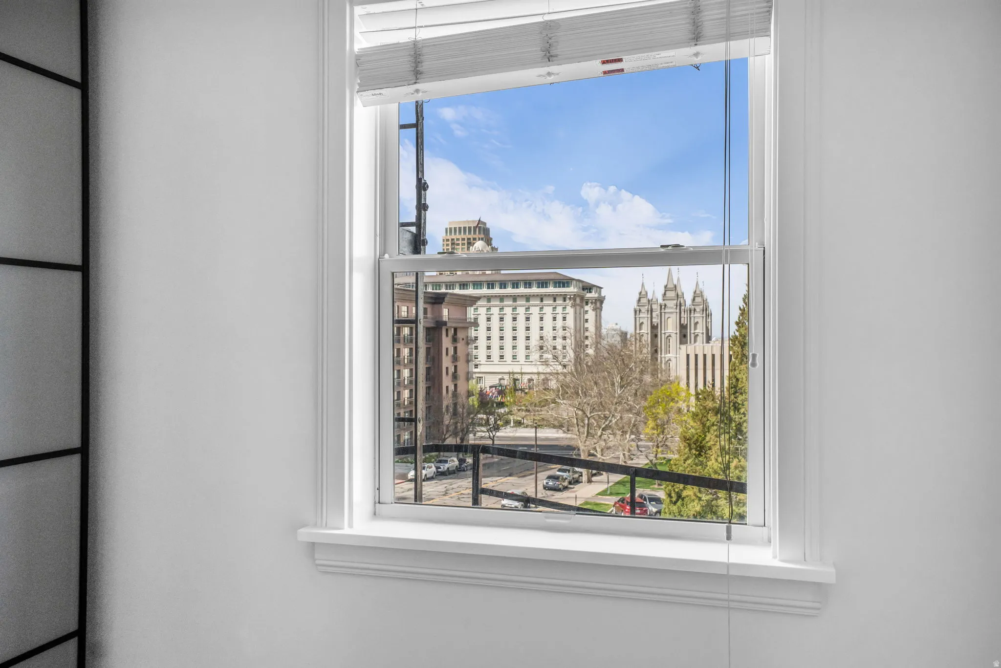 Detailed view of a city view