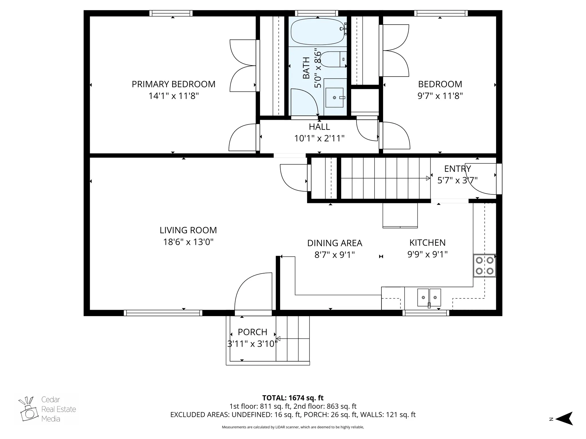 View of home floor plan
