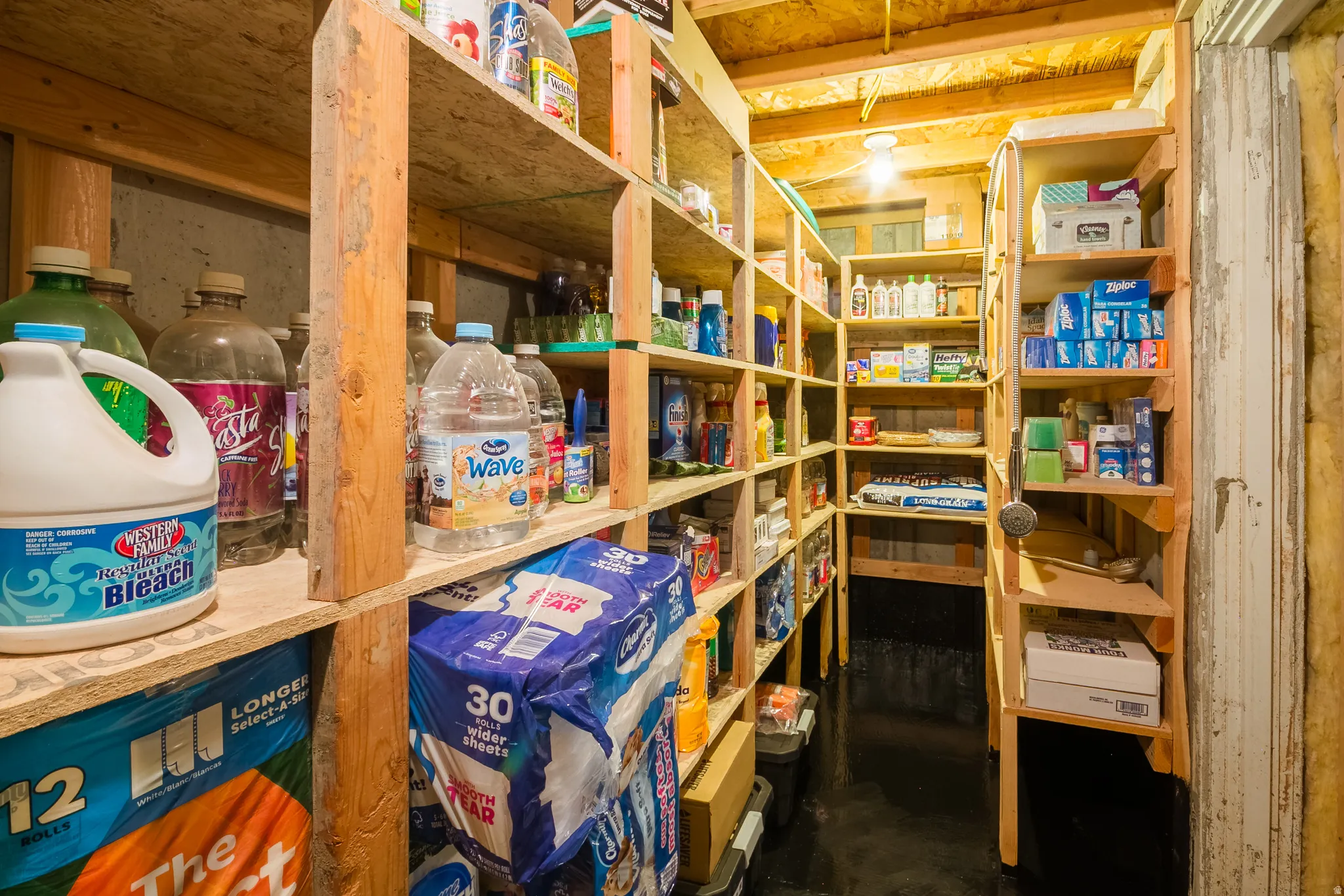 View of storage area