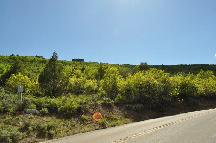 View of asphalt road